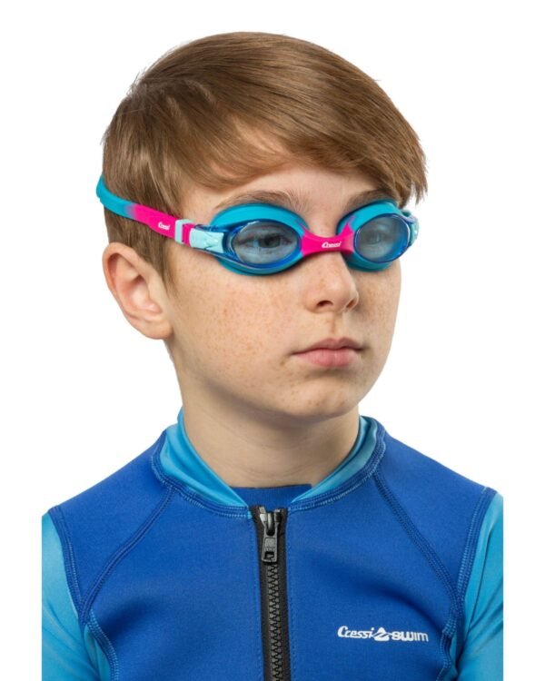 Gafas de Natación Cressi Dolphin 2.0 Azure/Rosa | Cómodas y Seguras para Niños - Image 6